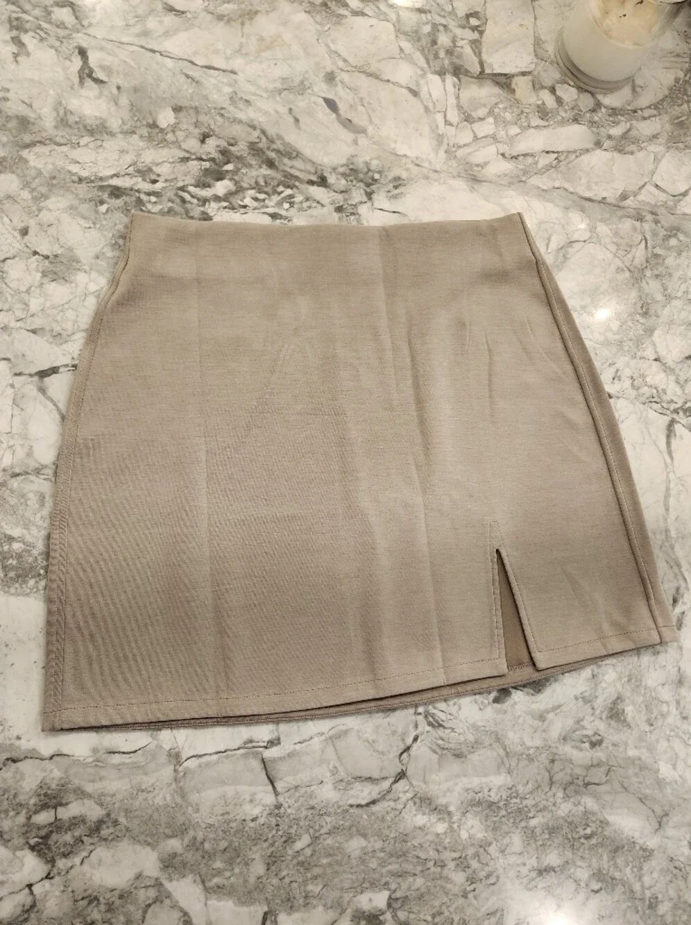 Lululemon Softstreme High-Rise Mini Skirt Warm Ash Grey M NWOT